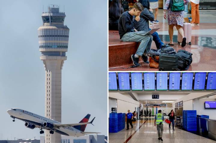 Ground stop issued at busy Atlanta airport following fire incident with 'strong gas fumes,' FAA confirms