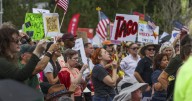 ‘No Kings 2.0’ protest fills Lafitte Greenway as thousands denounce Trump administration
