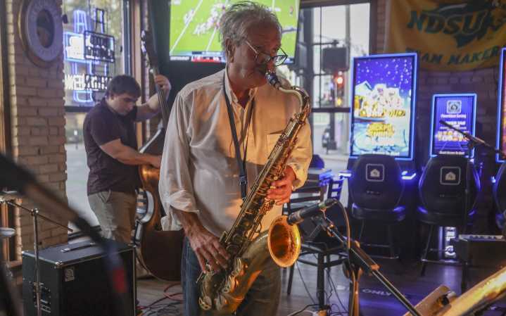 Jazz musician John DiFiore left New York for Fargo 50 years ago and now he's playing an encore