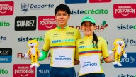 Jerónimo Calderón y Stefanía Herrera imponen su ley en Vuelta del Porvenir y Tour Femenino