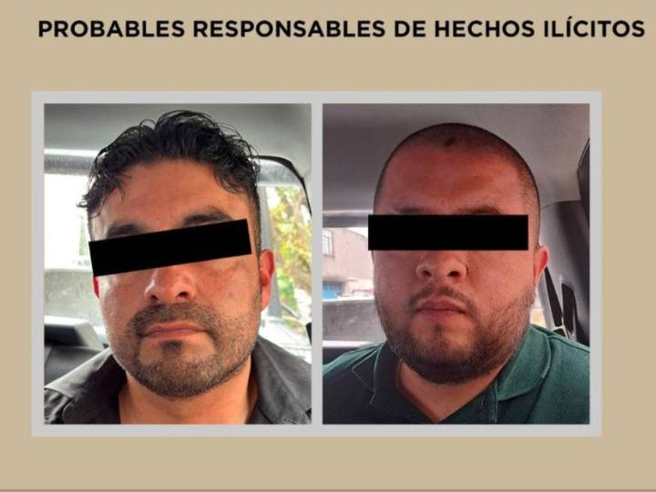 Con arma y vehículos, detienen a dos extorsionadores cuando exigían pago