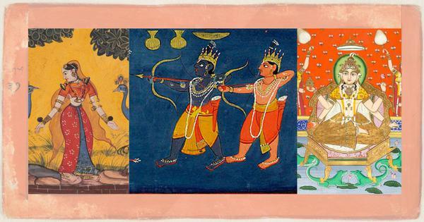 Vibrant global exchange:  US researchers uncover the pigments in traditional Indian paintings