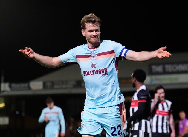 Nathan Collins on target as Brentford ease past Grimsby to make last eight of League Cup