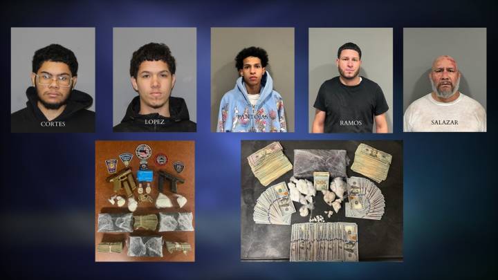 RI and Mass. State Police combine to arrest five in alleged cocaine, fentanyl operation