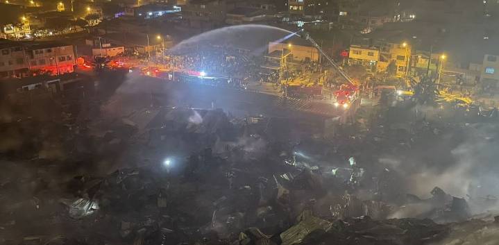 Incendio en Pamplona Alta: Fiscalía inicia diligencias preliminares para hallar causas del siniestro