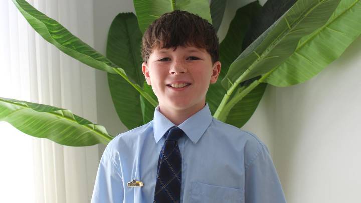 Mandurah student Nate May in running for Fred Hollows Foundation Humanity Award