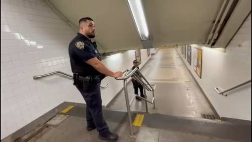 Newborn baby girl found in New York City's Penn Station subway platform wrapped in blanket