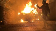 Violent protests erupt outside Dublin hotel housing asylum seekers