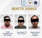 Detienen y vinculan a proceso a tres presuntos implicados en doble homicidio en Vista Real de Cancún