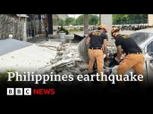 Strong 7.4 magnitude earthquake hits southern Philippines
