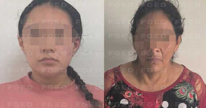 Detienen a dos mujeres implicadas en el secuestro de recién nacida en Durango: La bebé fue hallada con vida