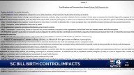 South Carolina bill could limit birth control access