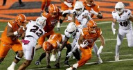 Sorsby has hand in 4 TDs in No. 24 Cincinnati’s 49-17 victory over Oklahoma State