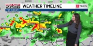 Heay rain expected Monday