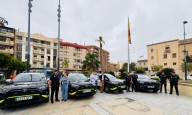 Lorca refuerza la Policía Local con cuatro nuevos vehículos híbridos valorados en 200.000 euros