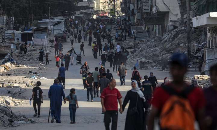 Gaza supera su primera madrugada en meses sin ataques letales israelíes
