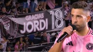 Inter Miami de Lionel Messi le dio una emotiva despedida a Jordi Alba (VIDEO)