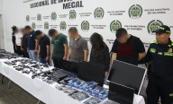 Golpe al crimen organizado. Policía incauta arsenal con fusiles y pistolas en Cali.