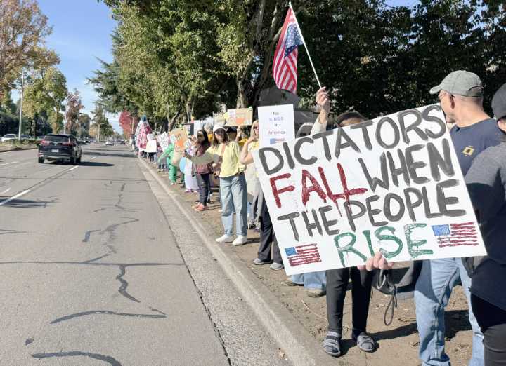 Latest No Kings protest against Trump Administration draws crowds to east Vancouver