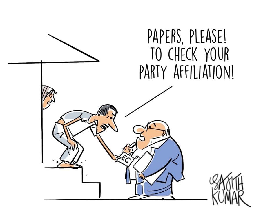 He’s just not that into confrontation & poll panel goes out canvassing