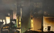 Se incendió una vivienda en el barrio Luis Vernet de Rawson