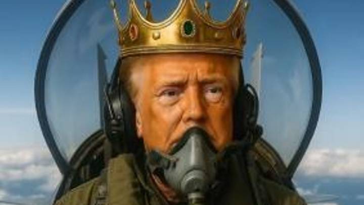 Trump responde a las multitudinarias protestas contra él en EEUU con este vídeo generado por IA