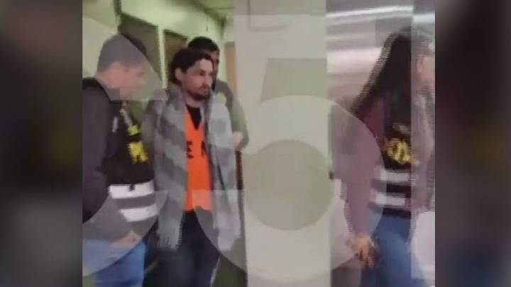 Así trasladaron a Matías Ozorio para su deportación a Argentina