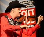 Fiddler Scott Woods doesn't dip his bow into politics