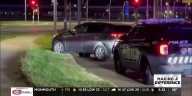 Police search for suspect after stolen car chase in Davenport