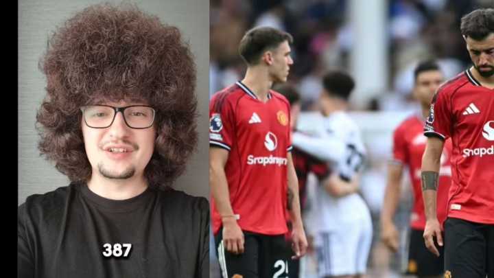 El hincha del Manchester United, que no se ha cortado el cabello por más de un año, conozca el extraño reto