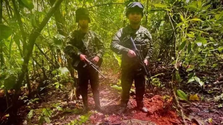 Ejército encontró campamento de las disidencias: tenían depósito subterráneo con material de guerra
