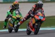 Durísimo choque en Moto 3 en el GP de Malasia