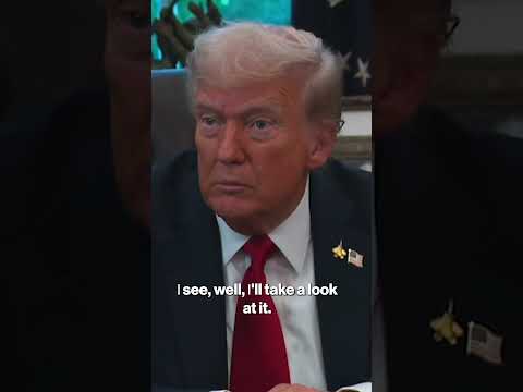 Trump deflects Ghislaine Maxwell pardon question, says Diddy asked for one #shorts