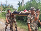 Nepalese villages swept away by heavy rainfall and deadly landslides