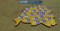 Sunny and Slightly Cooler Thursday
