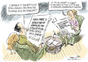 Trygve Olson cartoon: AI solution