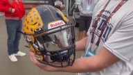 Browns gift Wickliffe teen with specialized football helmet: 'Completely grateful'