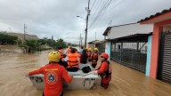 Leoneses que vacacionaban en Puerto Vallarta quedan atrapados en las inundaciones
