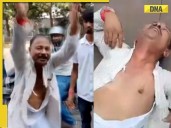 RJD ex-candidate tears kurta, breaks down outside Lalu Yadav's residence...