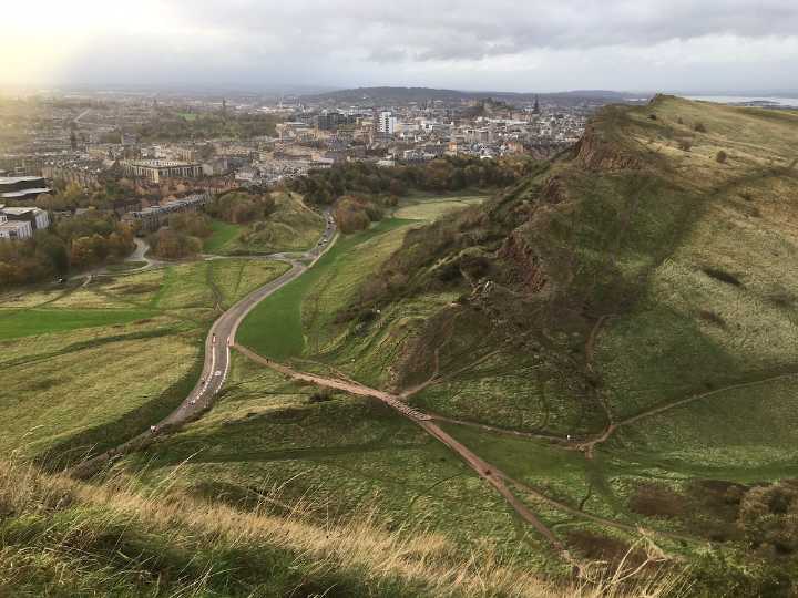 Man dies at Arthur's Seat after taking unwell