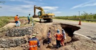 Trabajos ed emergencia en la ruta nacional 16 entre Talavera y Tolloche