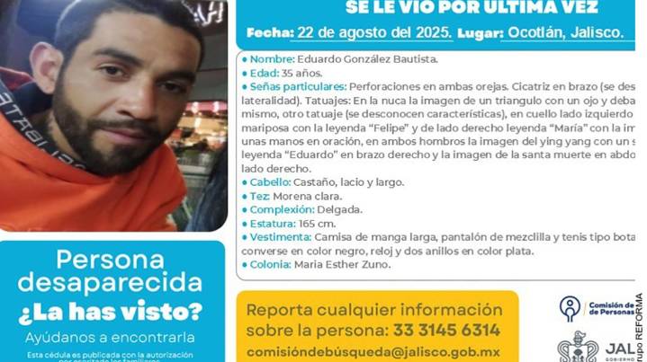 Un hombre reportado como desaparecido sale en un video reconociendo que trabaja para el CJNG