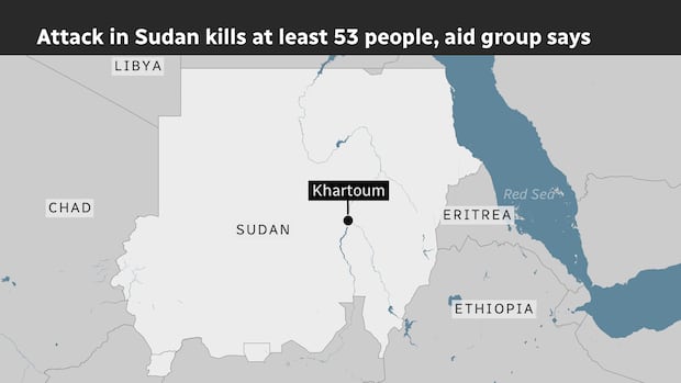 Sudanese paramilitary drone attack kills at least 53 in Darfur, doctors’ group says