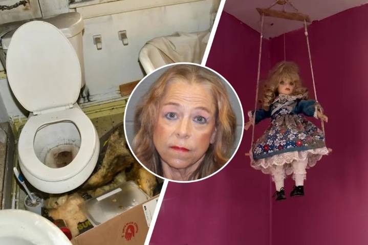 New photos show inside CT ‘house of horrors’ where wicked stepmom is accused of locking up step