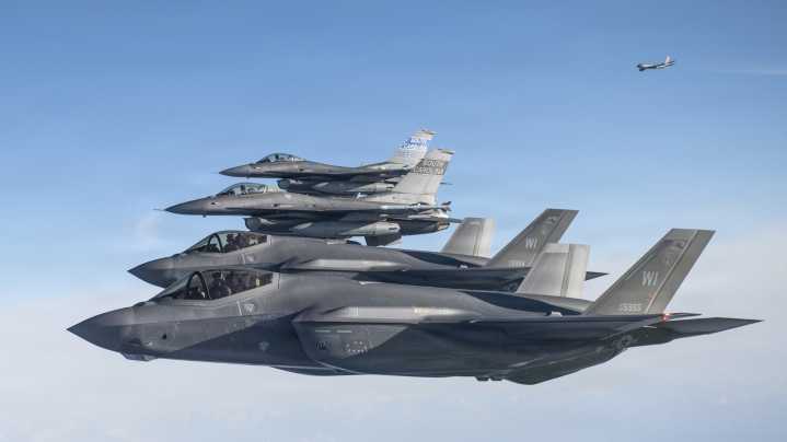 USAF F-35As and F-16s Conduct ‘Dynamic Operational’ Deployment to Greenland