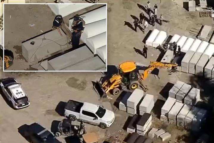 Funeral worker crushed to death by burial vault
