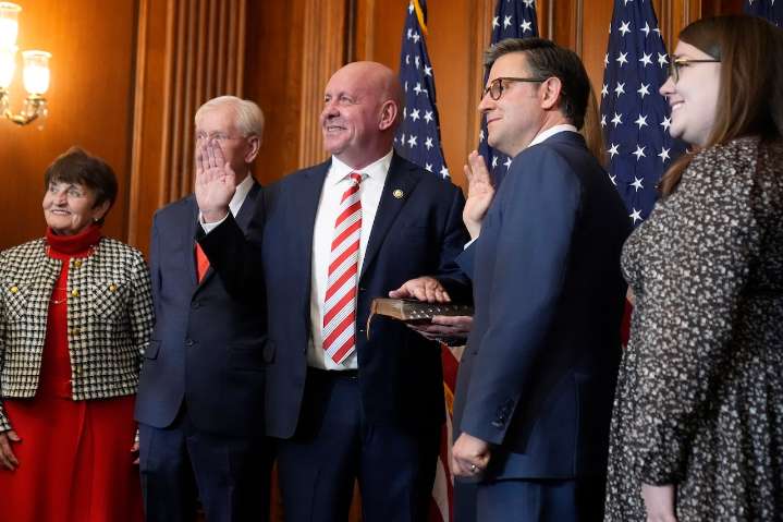 Why was a U.S. flag with a swastika hanging in an Ohio congressman’s office?