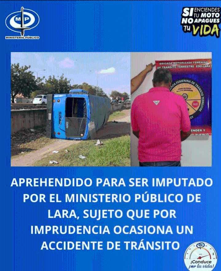 El Fiscal General de la República Tarek William Saab informa que fue aprehendido por el Ministerio Publico de Lara Octavio Almao
