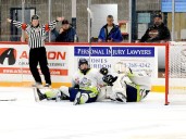 GALLERY: Timmins Rock stoned by red-hot Espanola goalie