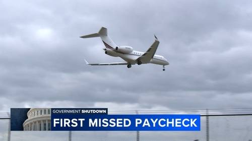 2025 government shutdown: Air traffic controllers miss first full paycheck, urge end to shutdown